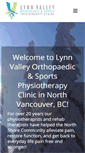 Mobile Screenshot of lynnvalleyphysio.com
